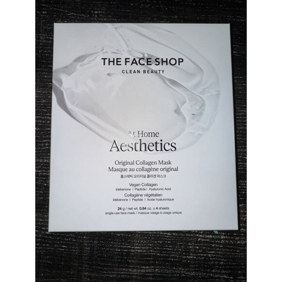 The Face Shop At Home Aesthetics Original Vegan Collagen Mask (4ea) - Picture 1 of 2